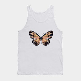 Peach Butterfly Tank Top